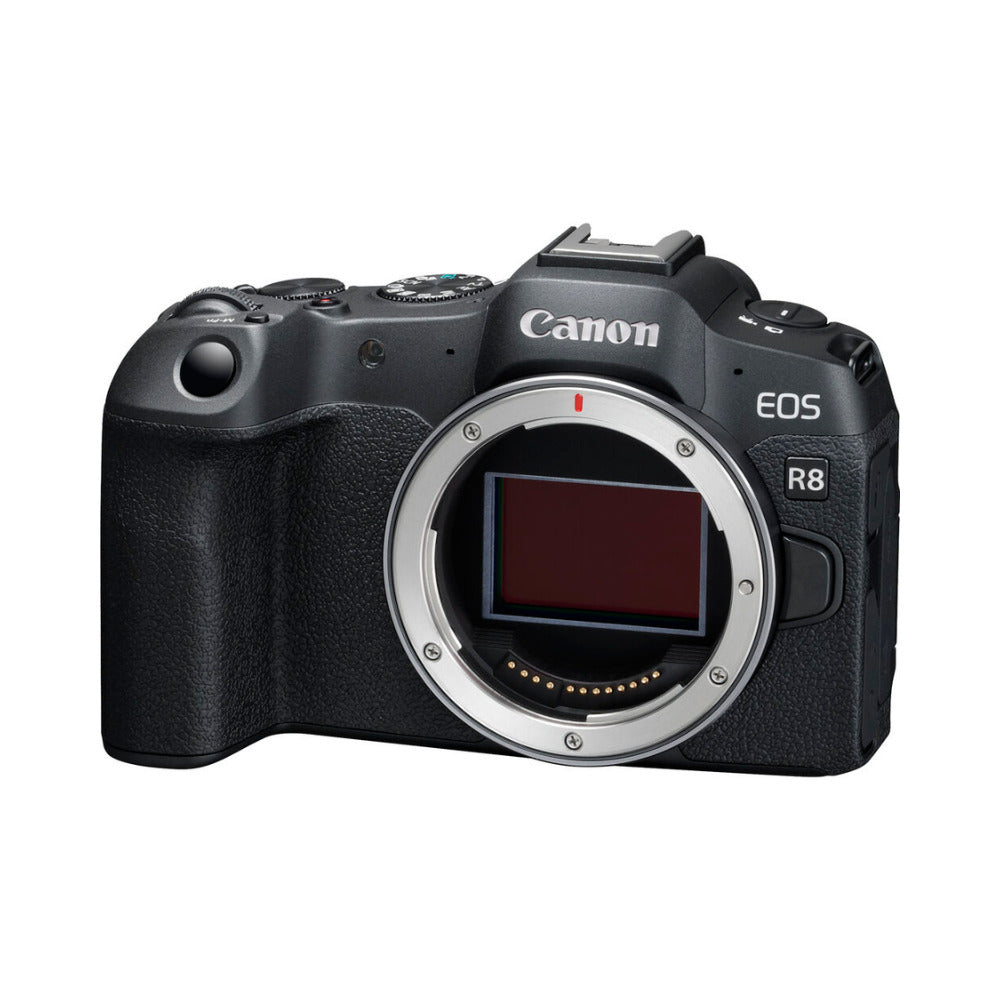 Canon EOS R8 Mirrorless Camera with Cropping Guide Firmware Bundle