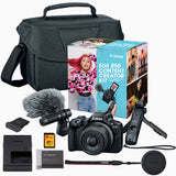 Canon EOS R50 Wireless Camera APS-C Size Content Creator Bundle