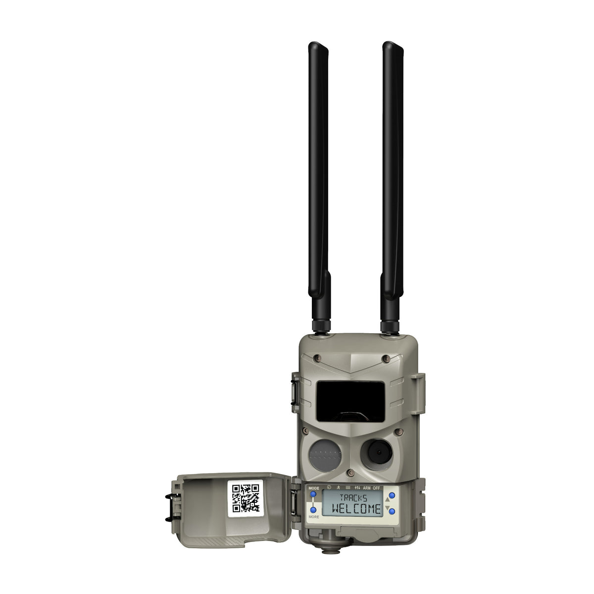 Cuddeback Tracks Low-Glow Cell Camera (4 Pack) with Accessories Bundle