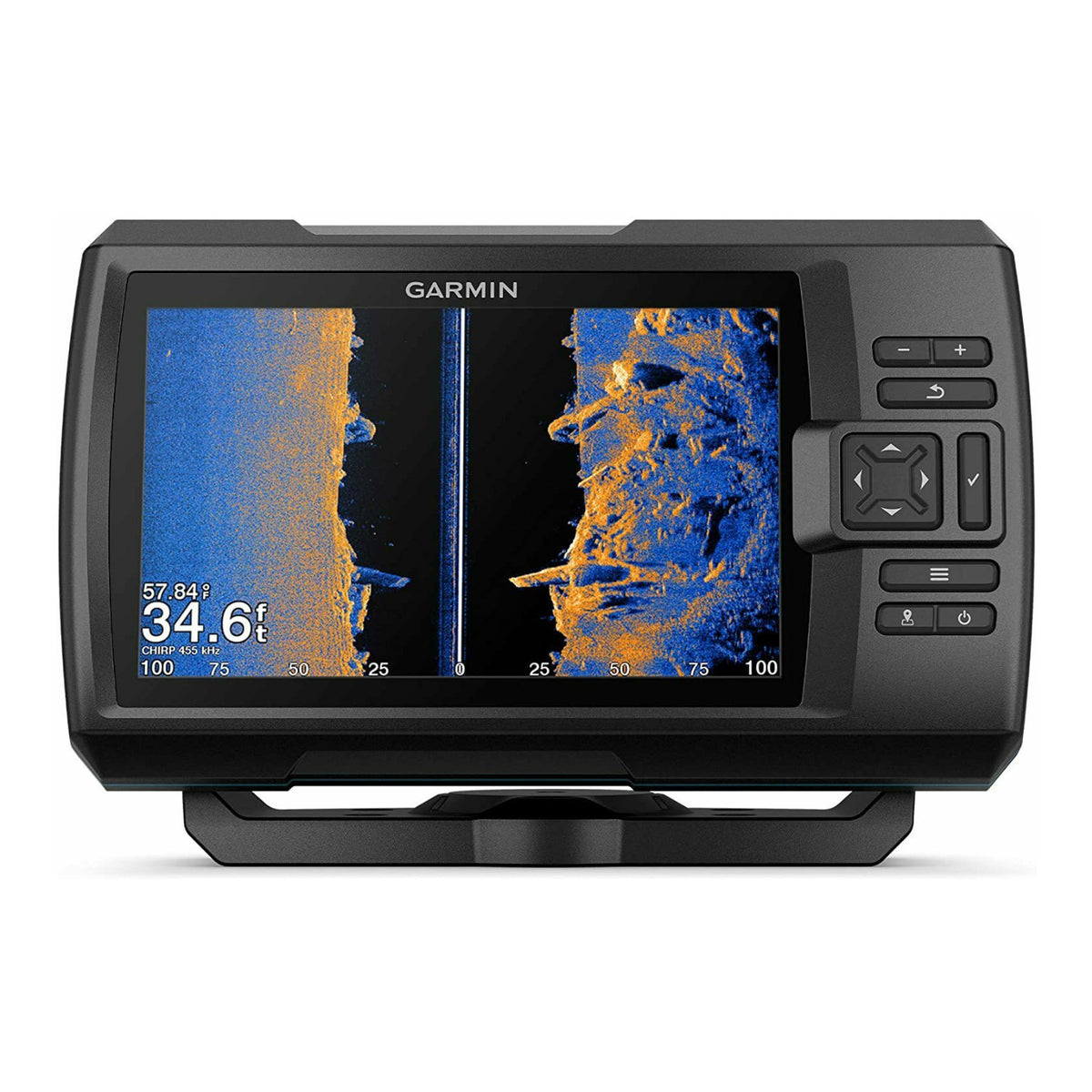 Garmin STRIKER Vivid 7sv 7 Inch Color GPS Fishfinder with Cover Bundle