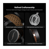 Fosi Audio i5 Open-Back Planar Magnetic Headphones with Suede Leather Headband (Open Box)