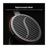 Fosi Audio i5 Open-Back Planar Magnetic Headphones with Suede Leather Headband