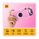 Kodak PRINTOMATIC+ 10MP Instant Digital Camera (Pink)