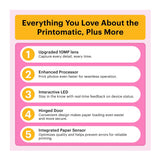 Kodak PRINTOMATIC+ 10MP Instant Digital Camera (Pink)
