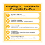 Kodak PRINTOMATIC+ 10MP Instant Digital Camera (Yellow)