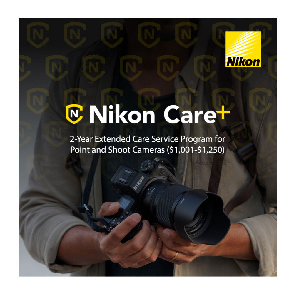 Nikon Care+ 2-Year Extended Warranty for Point and Shoot Cameras ($1,001-$1,250)