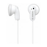 Sony MDRE9LP Wired In-Ear Earbud Headphones with Durable 3.94ft Cord (White)