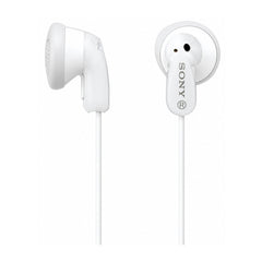 Sony MDRE9LP Wired In-Ear Earbud Headphones with Durable 3.94ft Cord (White)