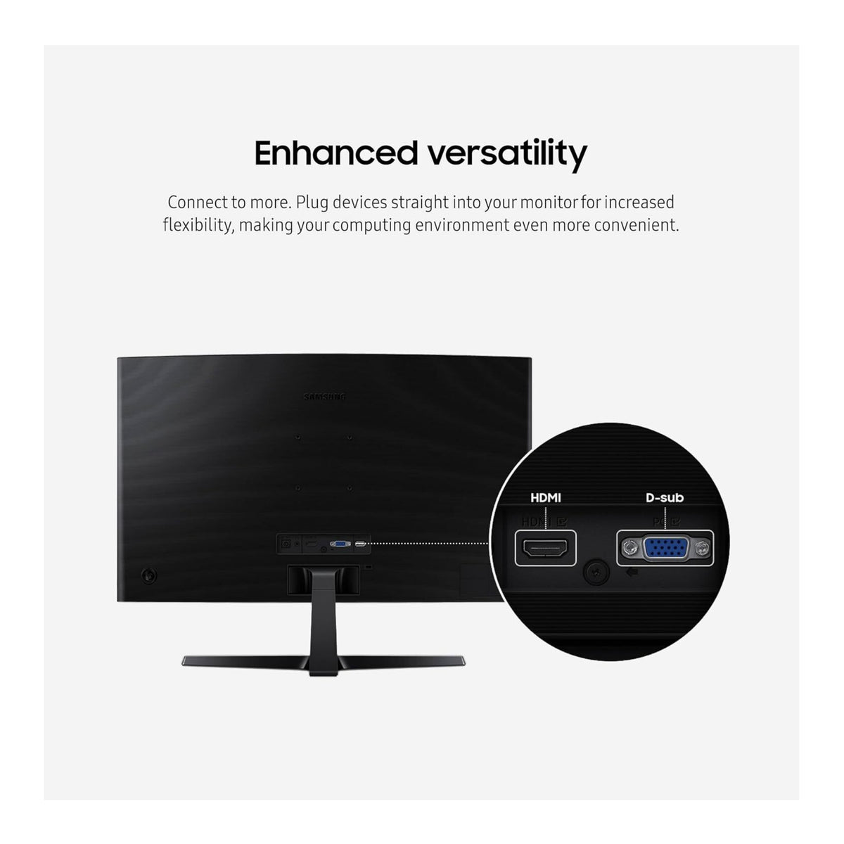 Samsung Essential S3 S36GD 27-Inch FHD 1800R Curved Monitor