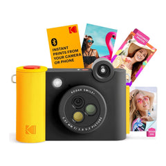 KODAK Smile+ Digital Instant Print Camera with Effect-changing Lens (Black)