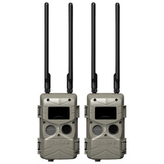 Cuddeback Tracks Black Flash Standalone Cellular Trail Camera (2-Pack)