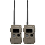 Cuddeback CuddeLink Black Flash Wireless LED Trail Camera (2-Pack) Bundle