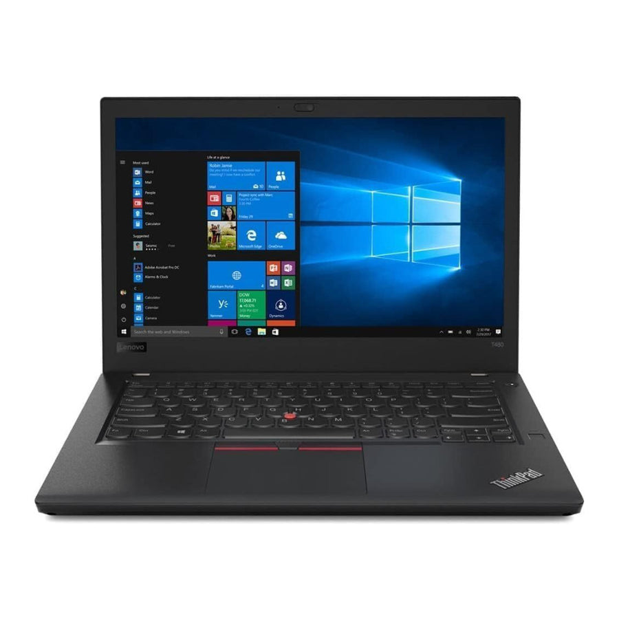 Lenovo ThinkPad T480 14-Inch FHD Touch Intel Core i5-8350U 16GB 256GB Windows 11 Pro (Refurbished)