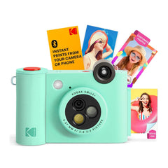 KODAK Smile+ Wireless Digital Instant Print Camera with Effect-changing Lens (Green)