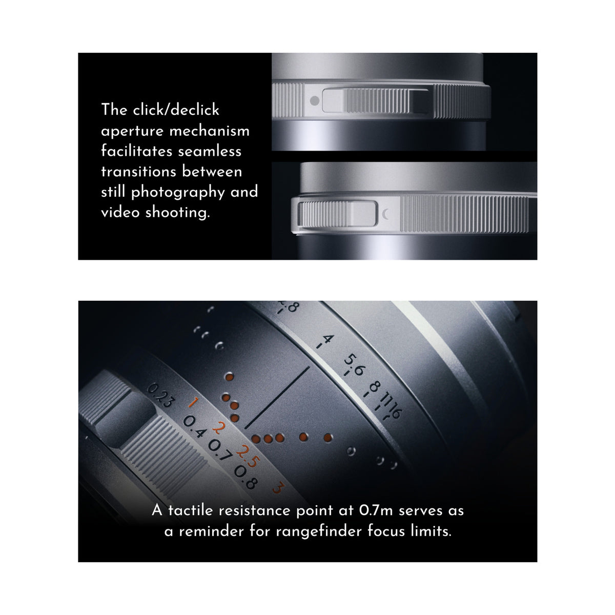 Thypoch Simera 35mm f/1.4 Full-frame Lens with Manual Focus and 49mm Filter Size (Nikon Z, Silver)