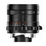 Thypoch Simera 35mm f/1.4 Prime Lens with Manual Focus and 49mm Filter Size (Sony E-Mount, Black)