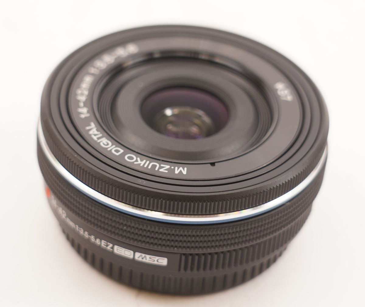 OM SYSTEM M.Zuiko Digital ED 14-42mm f/3.5-5.6 EZ Zoom Lens (Black) (Open Box)