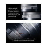 Thypoch Simera 35mm f/1.4 Prime Lens with Manual Focus and 49mm Filter Size (Canon RF Mount, Silver)