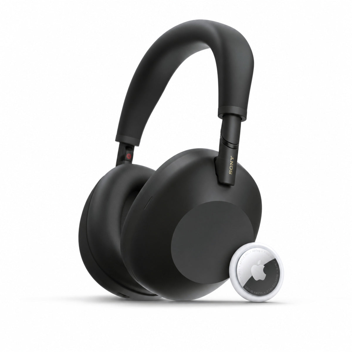 Sony WH-1000XM6 Wireless Noise-Canceling Headphones (Black) with Air Tracker Tag (iOS Only)