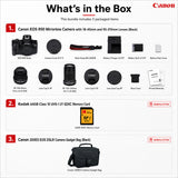 Canon EOS R50 Mirrorless Camera with 18-45mm and 55-210mm Lenses Bundle