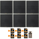 Spypoint 10-Watt Solar Panel for Trail Camera (6-Pack) Bundle with 32GB Memory Card and Reader