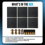 Spypoint 10W Solar Panel (6-Pack) with Battery Pack, Memory Card and Card Reader Bundle