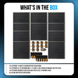 Spypoint 10W Solar Panel (10-Pack) with Battery Pack, Memory Card and Card Reader Bundle