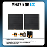 Spypoint 10W Solar Panel (2-Pack) with Battery Pack, Memory Card and Card Reader Bundle