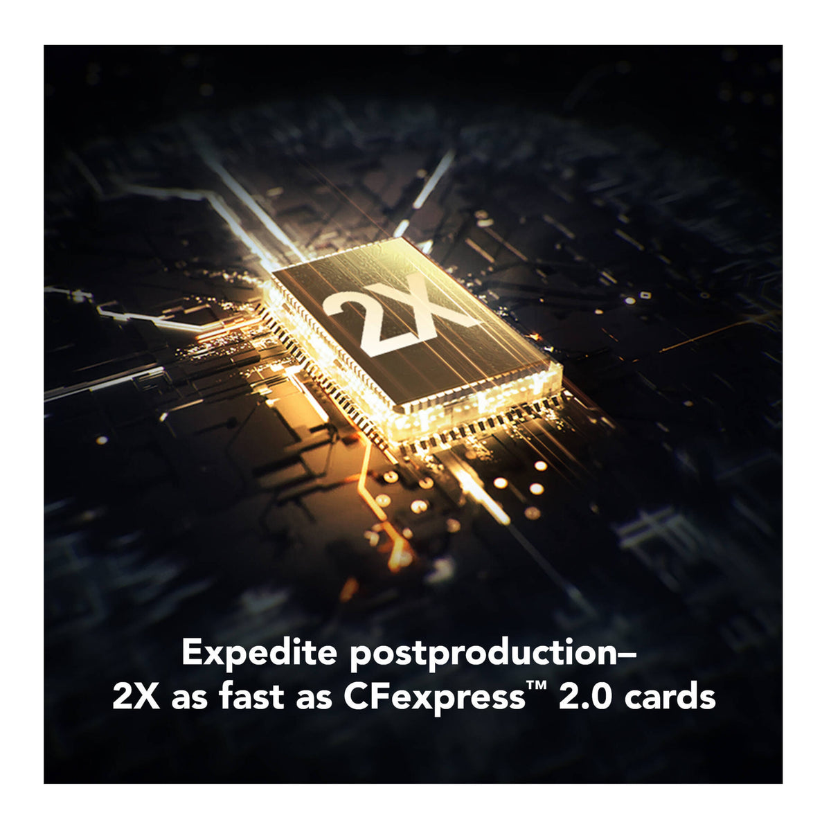 Lexar 128GB Professional GOLD CFexpress 4.0 Type B Memory Card