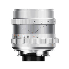 Thypoch Simera 28mm f/1.4 Full-frame Prime Lens with Manual Focus Operation (Leica M Mount, Silver)