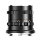 Thypoch Simera 28mm f/1.4 Full-frame Manual Prime Lens with 49mm Filter Size (Canon RF Mount, Black)