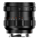 Thypoch Simera 75mm f/1.4 ASPH Full Frame Manual Lens (Leica M, Black)