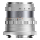 Thypoch Simera 50mm f/1.4 Lens (Nikon Z, Silver)
