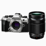 OM SYSTEM OM-5 Mark II Mirrorless Camera (Silver) & 40-150mm f/4 PRO Lens Bundle