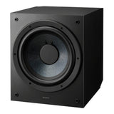 Sony SA-CS9M2 10-inch Powered Active Subwoofer Bundle with 100ft Speaker Wire and Banana Plugs