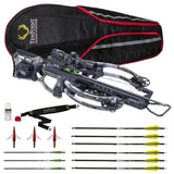 TenPoint Phantom Decock Moss Green 400 FPS Reverse-Draw Crossbow Bundle with Accessories