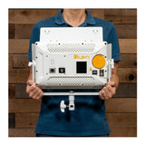 ikan Lyra LBX5-PoE Bi-Color Studio Soft LED Light Panel (White, Unmanaged Switch 3-Light Kit)