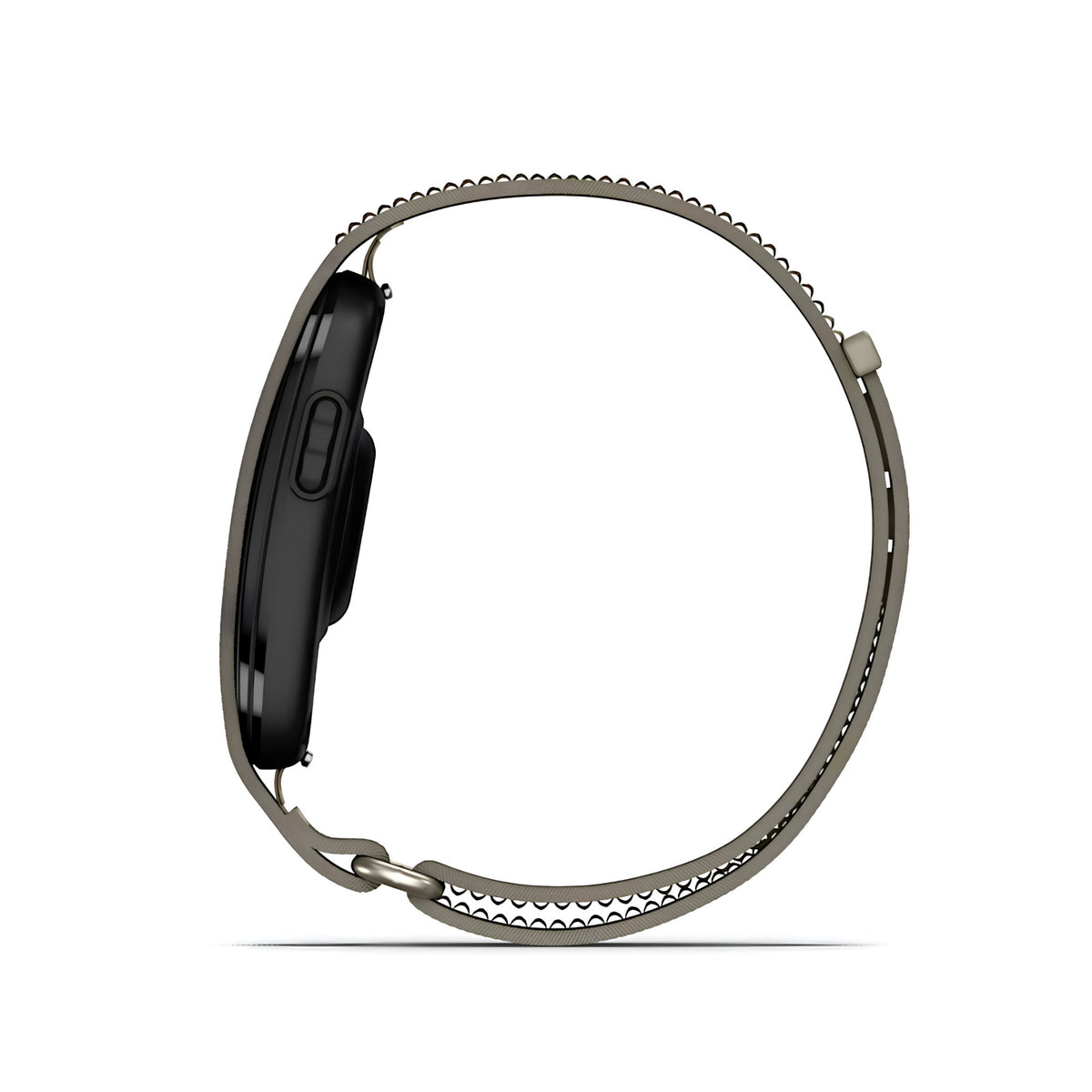 Garmin CIRQA Smart Band Health and Fitness Tracker (French Gray, S-M)