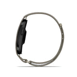Garmin CIRQA Smart Band Health and Fitness Tracker (French Gray, S-M)