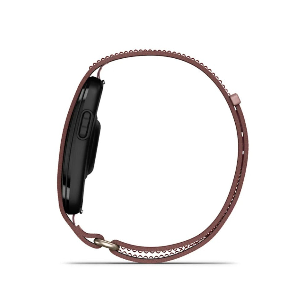 Garmin CIRQA Smart Band Screenless Health and Fitness Tracker (Mauve, L-XL)