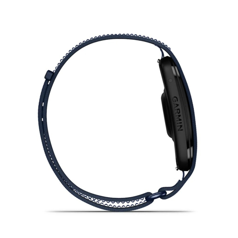 Garmin CIRQA Smart Band Health and Fitness Tracker (Captain Blue, L-XL)