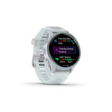 Garmin Forerunner 570 42mm GPS Smartwatch (Cloud Blue/Whitestone) Bundle with Wireless Earbuds