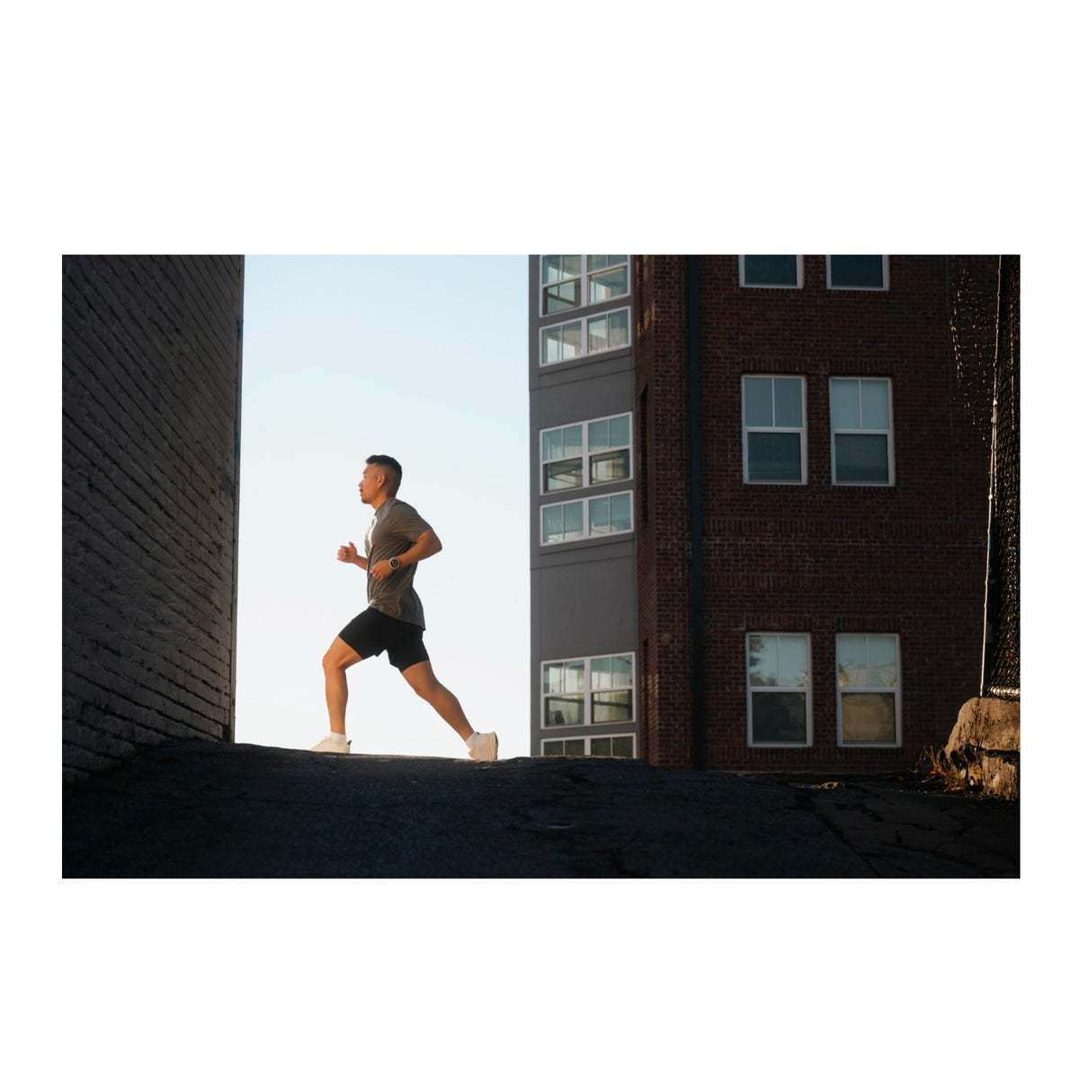 Garmin Forerunner 570 42mm GPS Smartwatch (Cloud Blue/Whitestone) Bundle with Wireless Earbuds