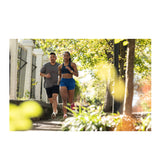 Garmin Forerunner 570 42mm GPS Smartwatch (Cloud Blue/Whitestone) Bundle with Wireless Earbuds