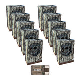 Browning Trail Cameras Sub Micro Cell Security Box (10-Pack) and Card Reader