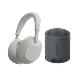 Sony WH-1000XM6 Wireless Noise-Canceling Headphones (Silver) with Bluetooth Speaker Bundle