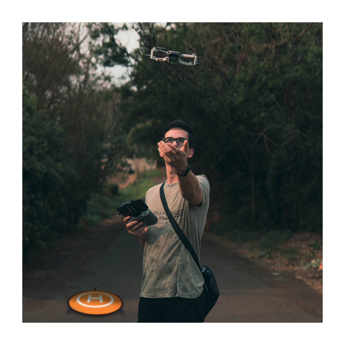 DJI Flip Fly More Combo (DJI RC 2) Bundle with Carrying Bag and Landing Pad (Open Box)