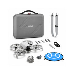 DJI Flip Camera Drone Bundle with RC 2 Controller, Carrying Bag and Landing Pad (Open Box)