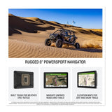 Garmin Tread 2 - SxS Edition, Rugged 8-inch Powersport Navigator for Thrilling Off-Road Rides