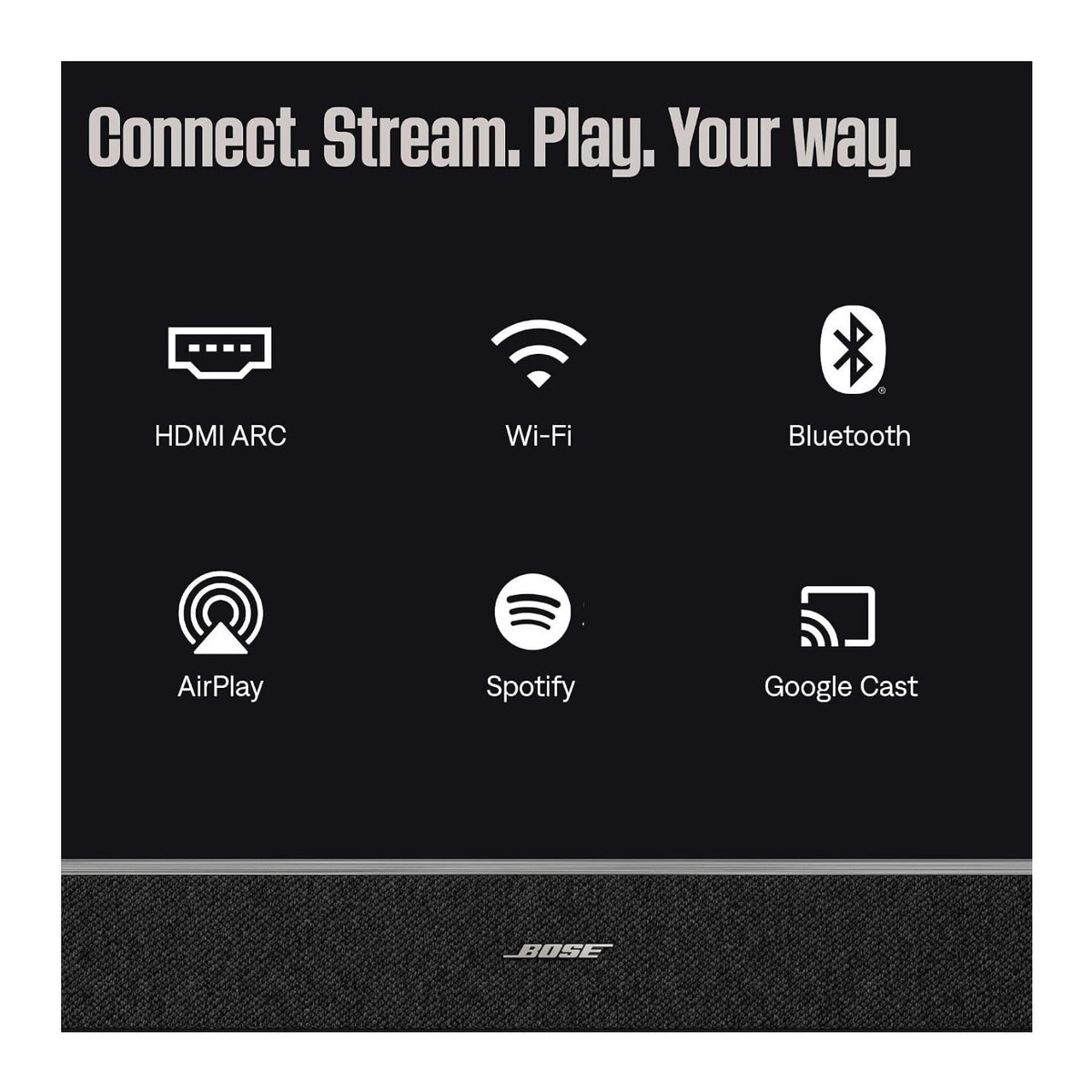 Bose Lifestyle Ultra Soundbar (Nue Bose Black)